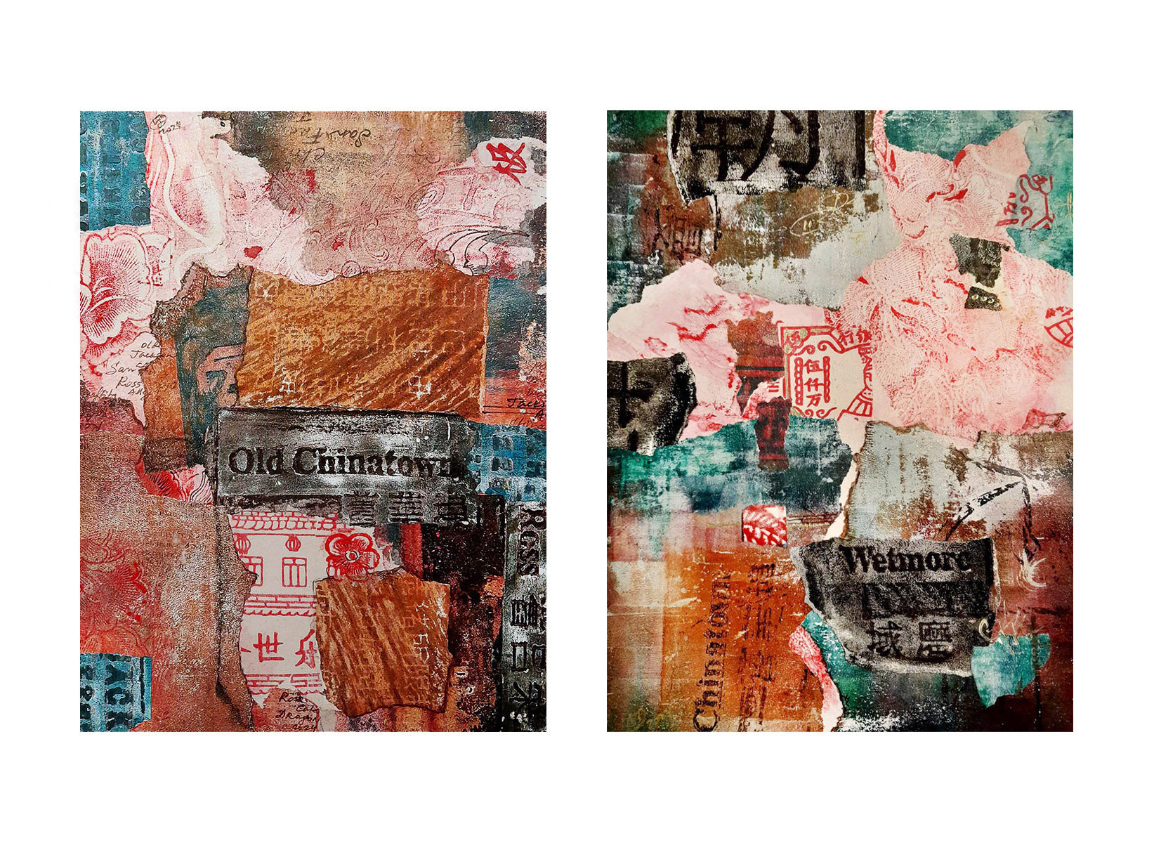 Seen and Heard: Vera Fainshtein : Chinatown San Francisco Diptych