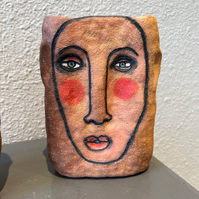 Daria Davydova - Silent Talks - Vase(green glaze inside)