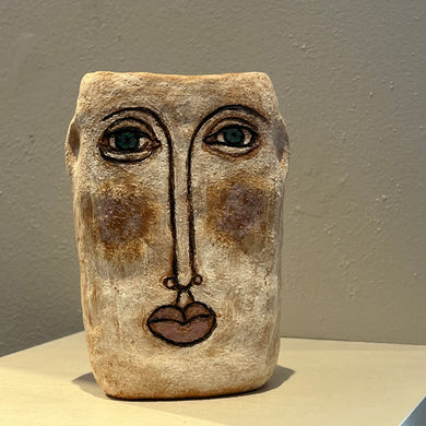 Daria Davydova - Silent Talks - Painted Vase, small