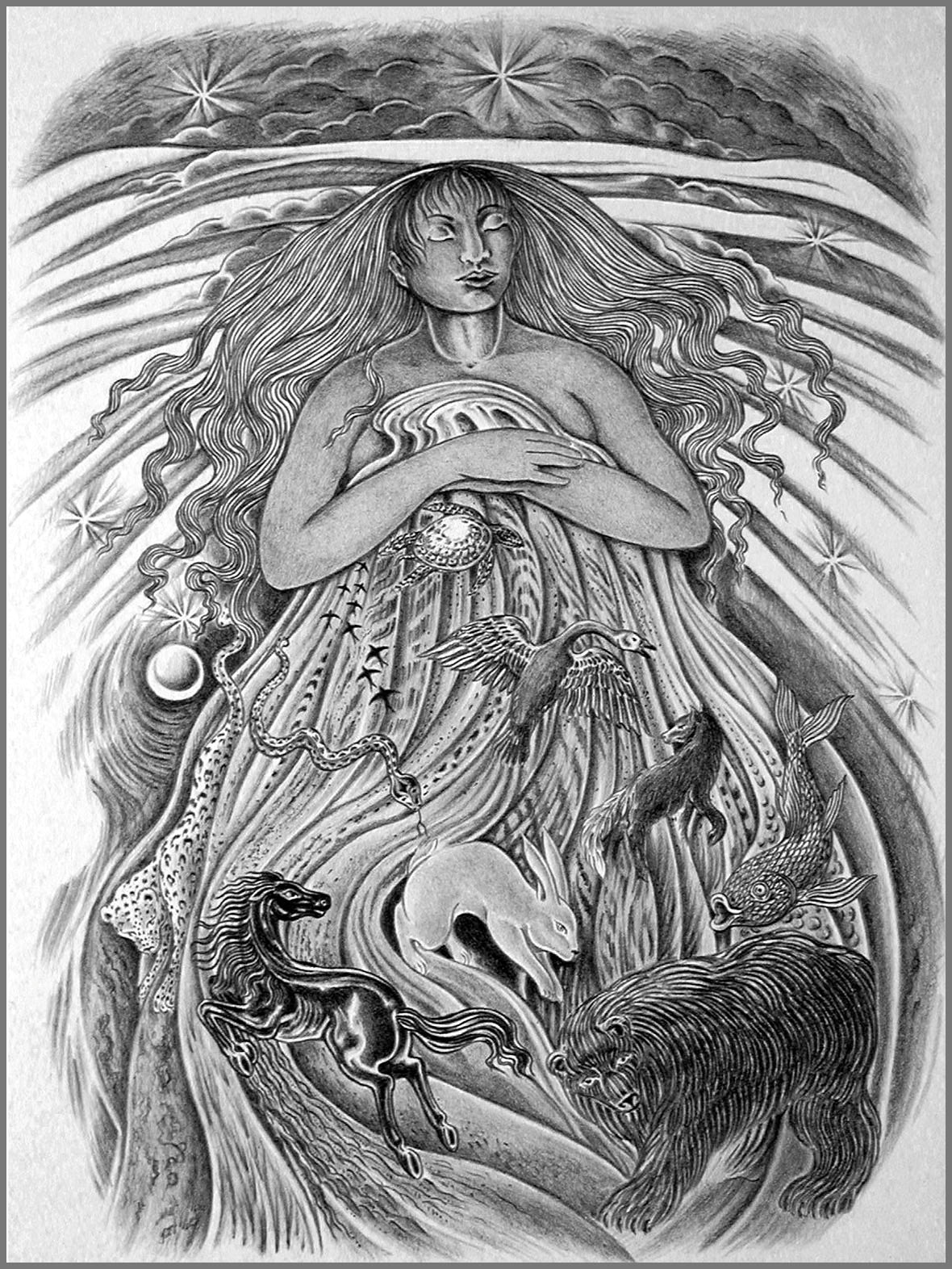 In Reverence to the Feminine : Kris Johnson Michiels | Dream Of Form