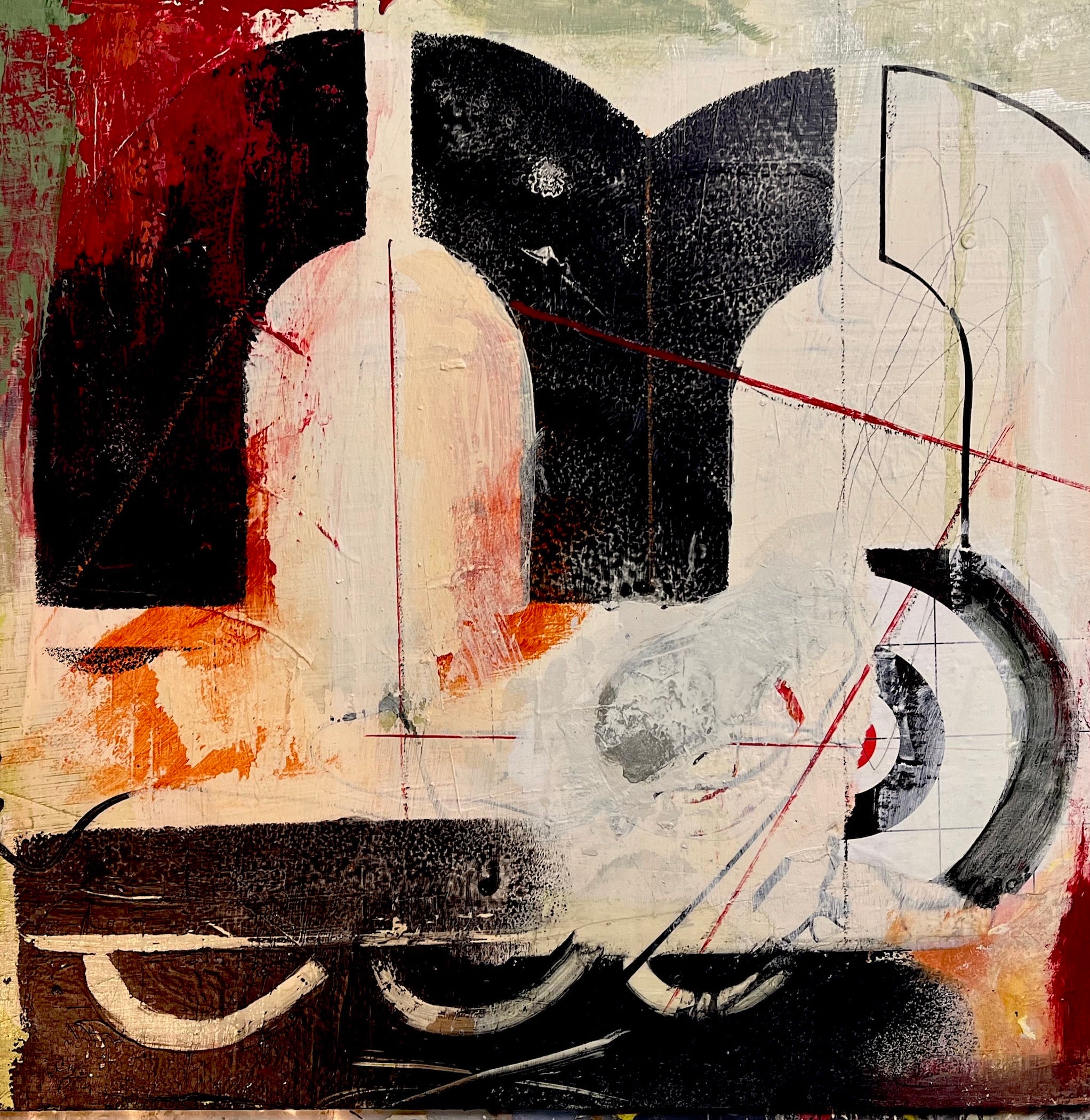 Devastating Loves & Transcendent Hatreds : Roberta Welburn-Milstead : Line Becomes a Letter B