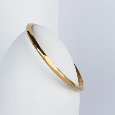 Corey Egan: (W) Bangle, Thin Denali Bronze
