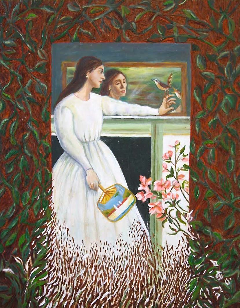 Pamela Blotner: Woman in White