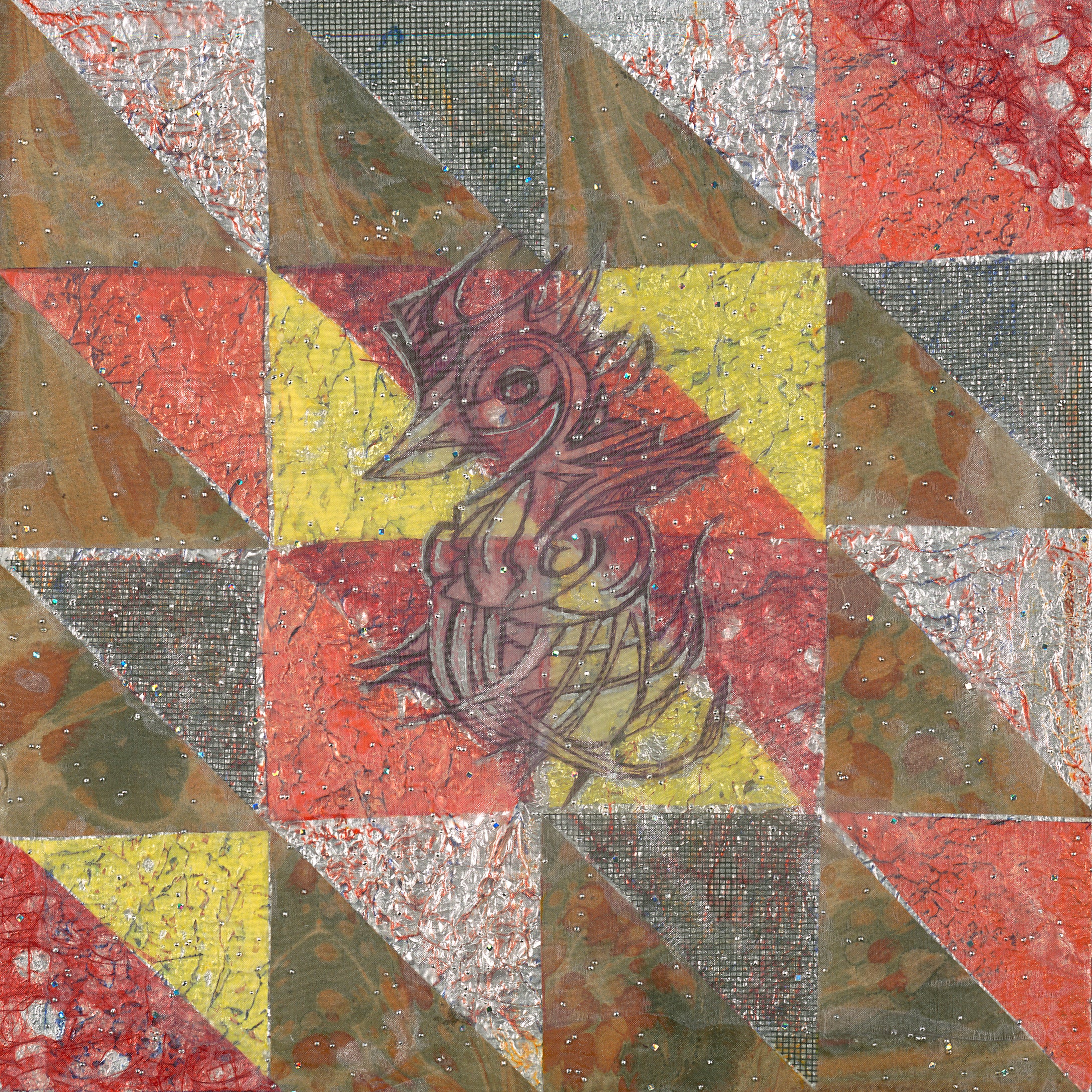 Laura Abrams : Fierce Duck, Print