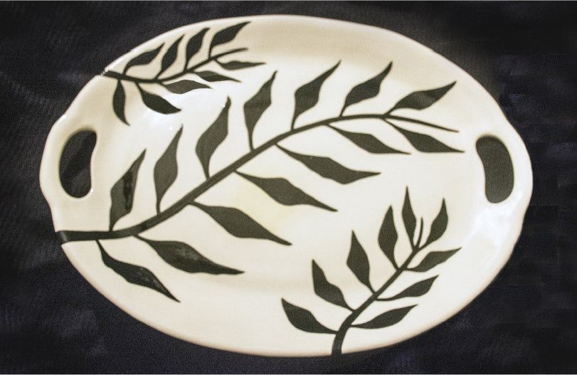 Colors of Juneteenth - Renata Gray: By God's Grace Platter
