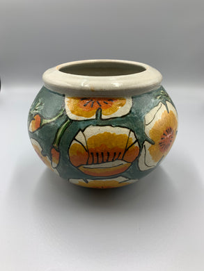 Sachiko Campe : Vase, Blue Green