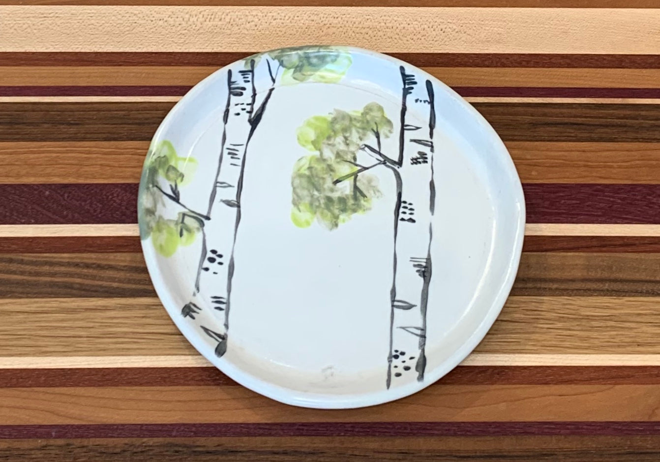 Josie Jurczenia: Small Plate, two trees