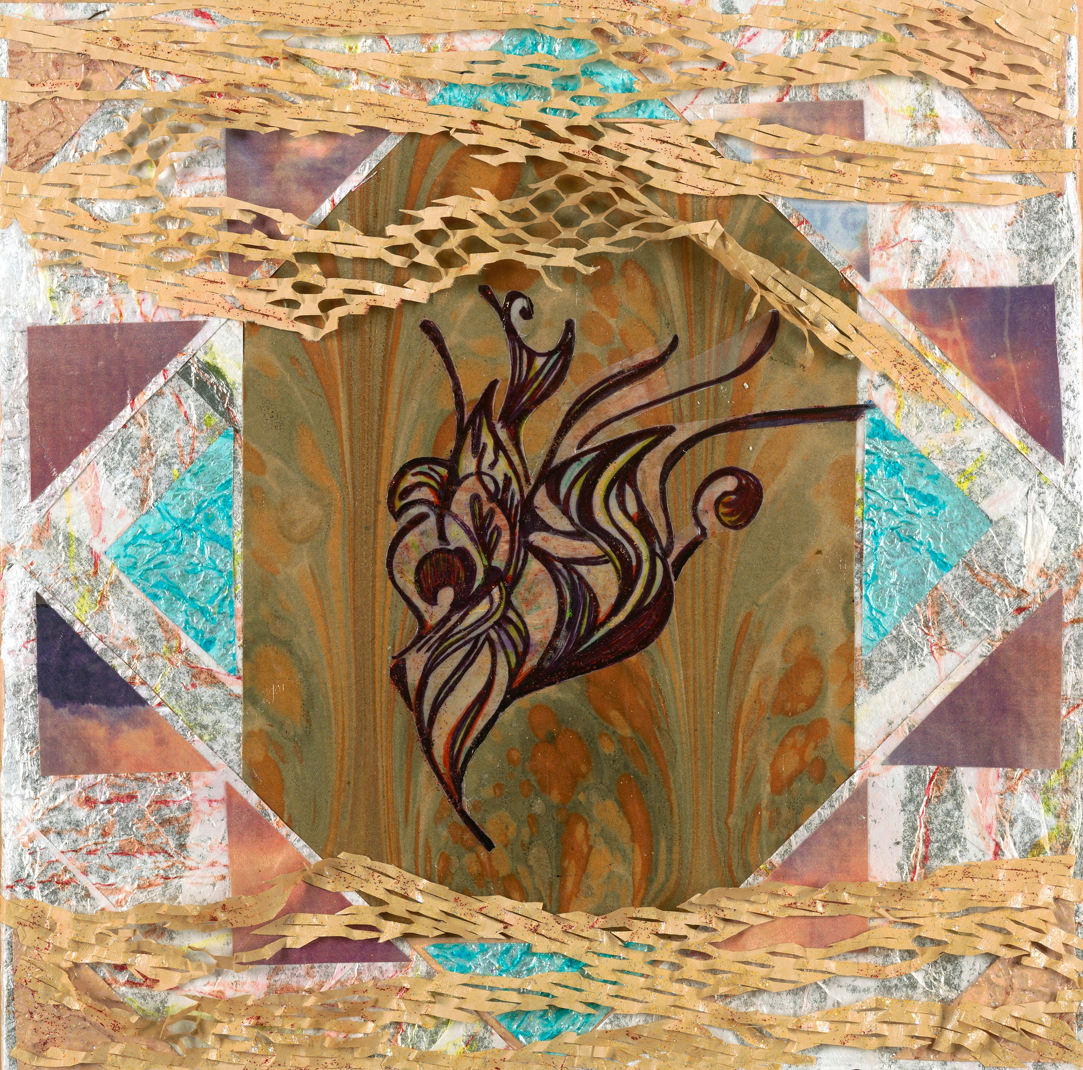 Laura Abrams : Phoenix/Mandala, Print