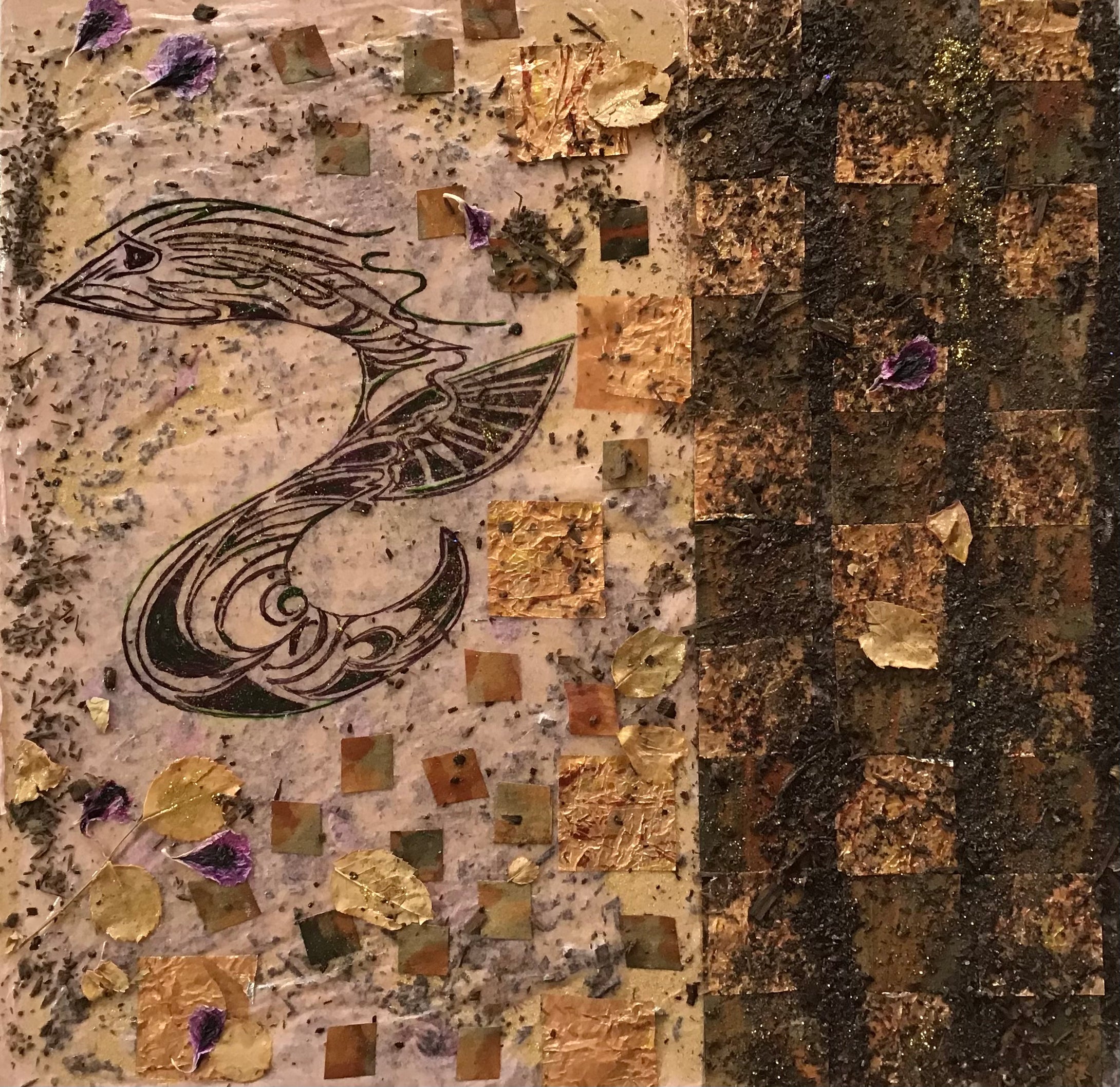 Laura Abrams: Hurried Exit, print