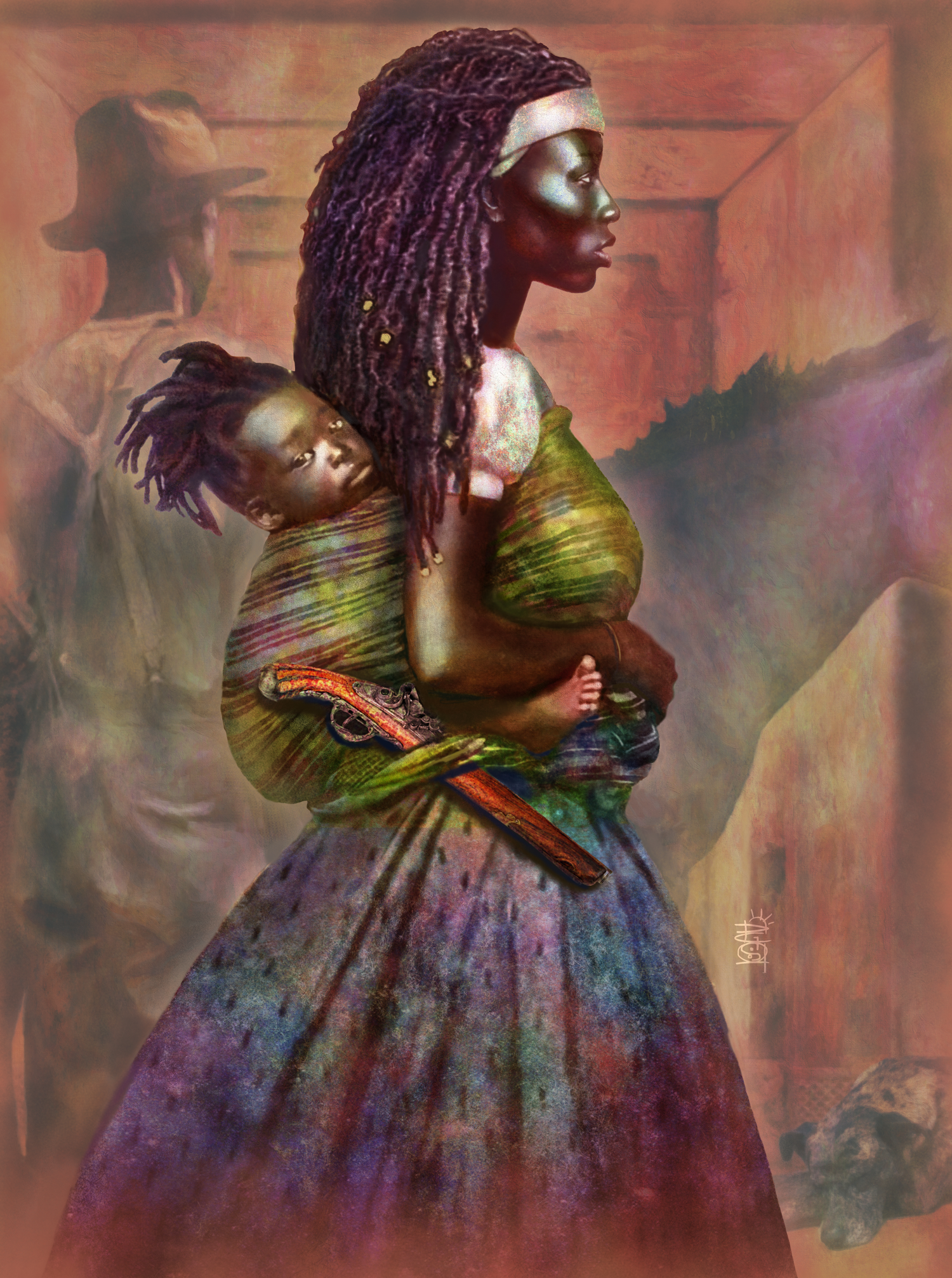 Transformative Art & Juneteenth: David Bruce Graves: Destiny Walks