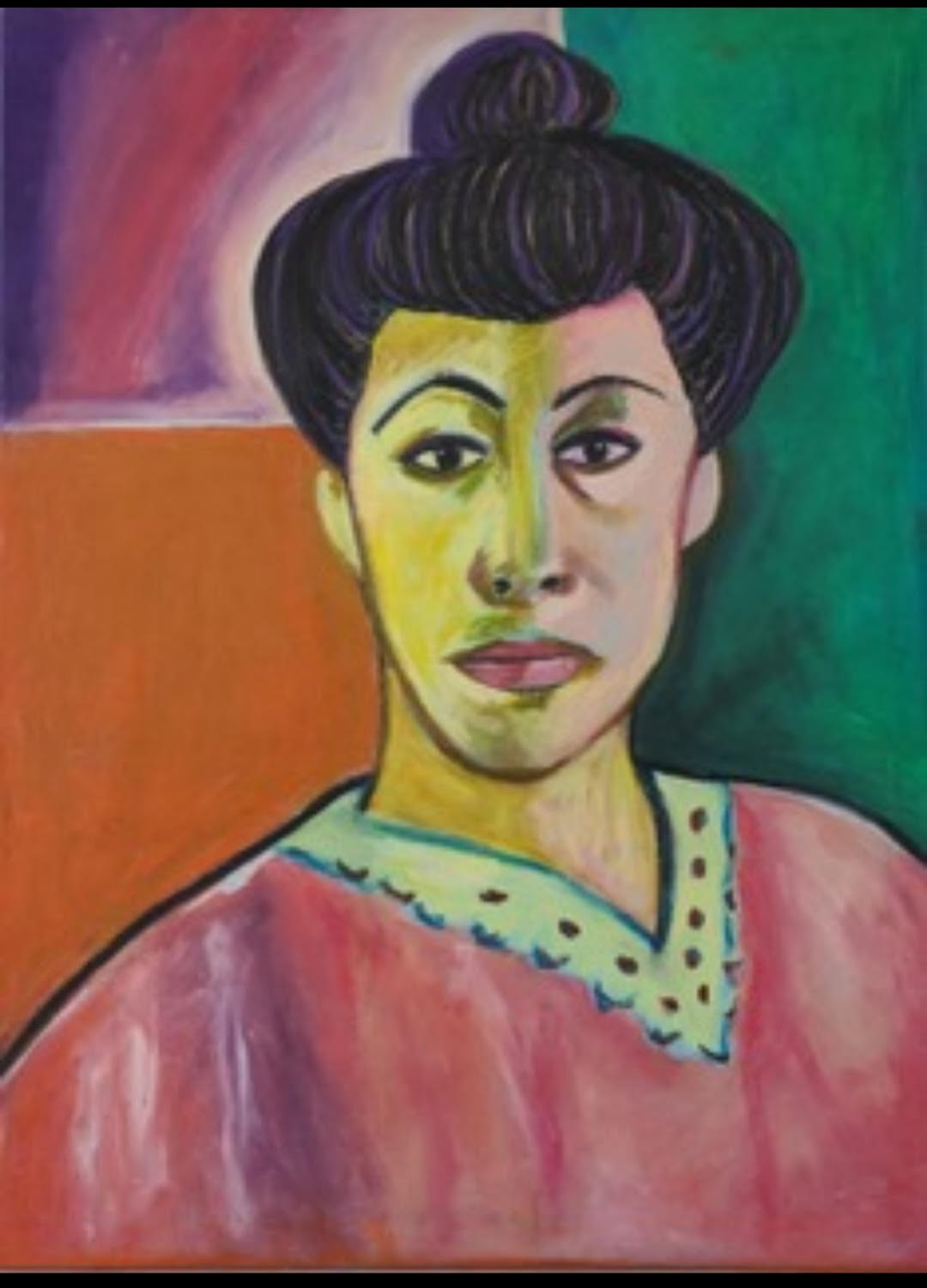 Transformative Art & Juneteenth: Kimberly Virginia Johnson: My Take on the Green Line