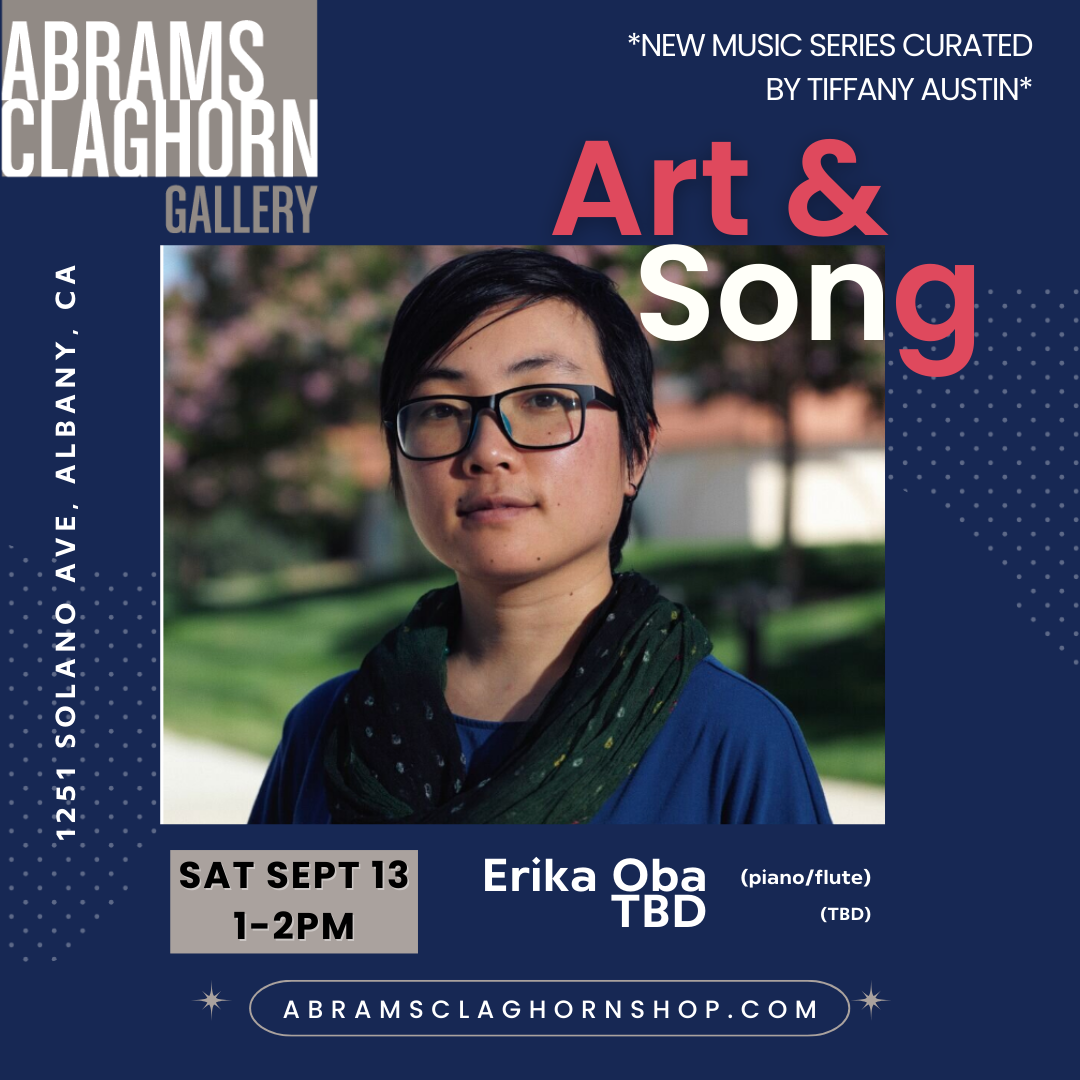 Art & Song September 13 Erika Oba
