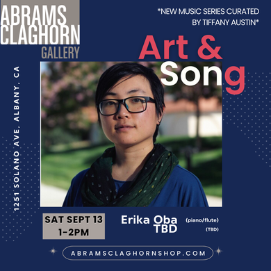 Art & Song September 13 Erika Oba