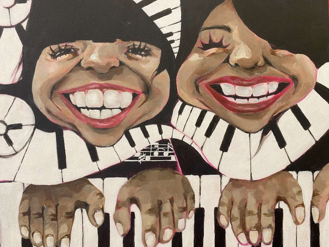 2026 Albany High School : Duet Ellen | Ahlfeldt 16 x 20, acrylic NFS