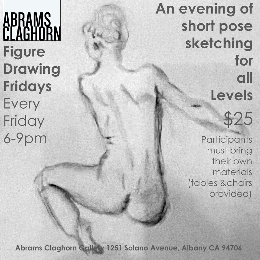 Figure Drawing Fridays | Fridays 2026