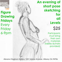 Figure Drawing Fridays | Fridays 2026