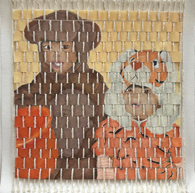 2026 Albany High School : Interlaced Aashiyana Gupta 8 x 8, acrylic NFS