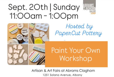 Paint Your Own Pendants with Papercut Pottery