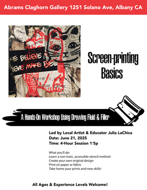 Screen-Printing Basics with Julia LaChica