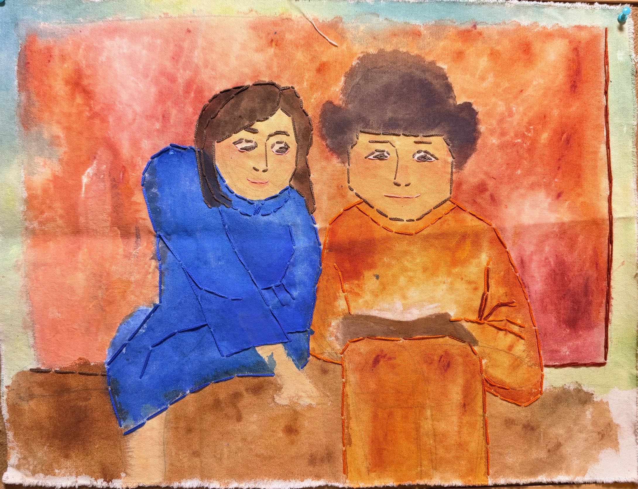 2026 Albany High School : Untitled Lisa Mungunkhuyag 28 x 15, acrylic NFS