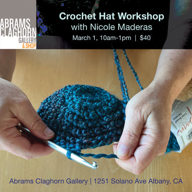 Crocheted Hat Workshop with Nicole Maderas