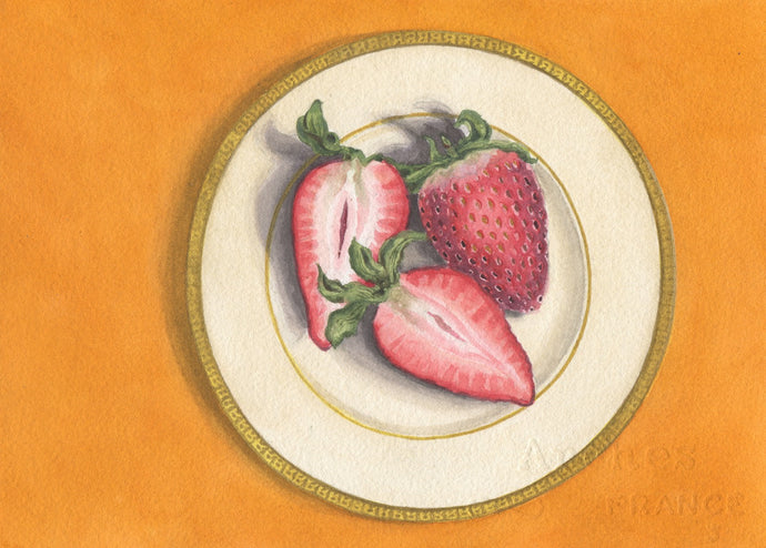 Jennifer Mazzucco - Strawberries on Grandma’s Plate