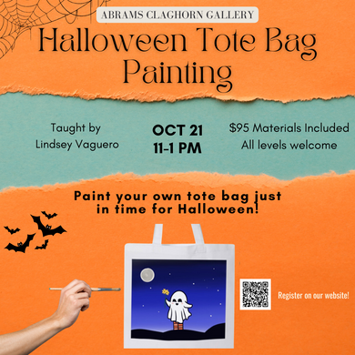 Halloween Tote Bag Painting Workshop | October 21