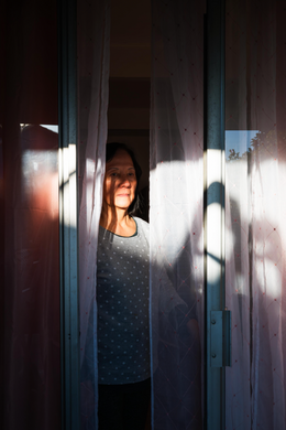 On Rose | Jude Paul Dizon | Backyard Doors at Sunset