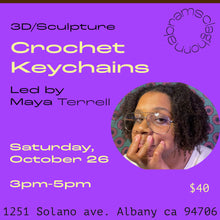 Crochet Keychain with Maya Terrell October 26