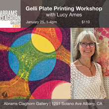 Gelli Plate Printing with Lucy Ames January 25