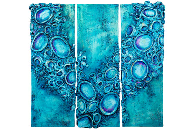 The Ground Upon Which We Stand: Annie Walker-Sea Sponges Triptych