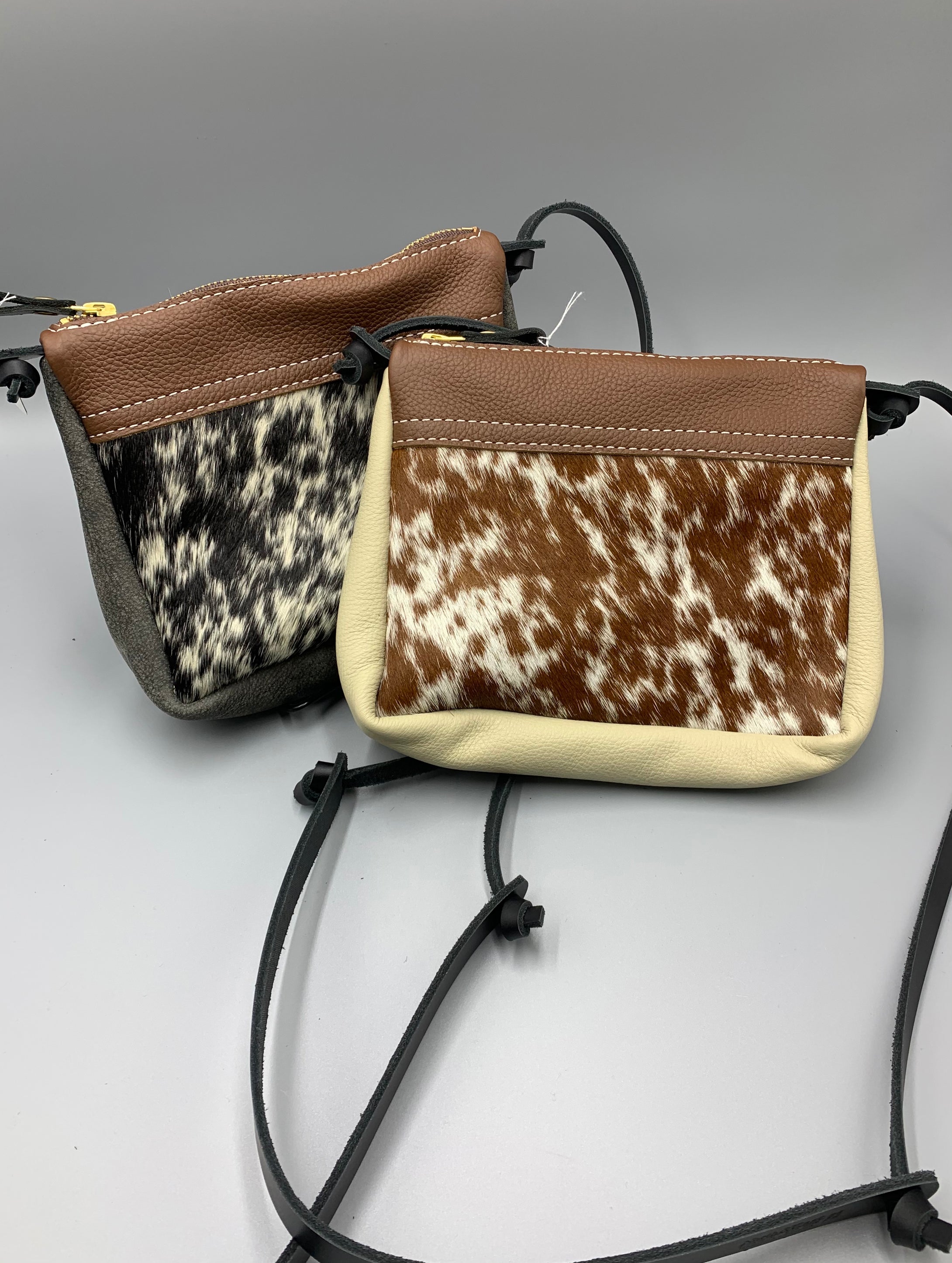 North & East Leather: Pixie 3- Tone Cross Body
