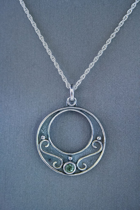 Forge & Fountain: Necklace-Green Tourmaline