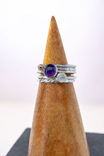 Forge & Fountain: Stacking Rings with Amethyst
