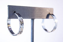 Forge & Fountain: Earrings-Hammered Hoop