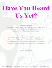 Show Catalogue - "Have You Heard Us Yet?"