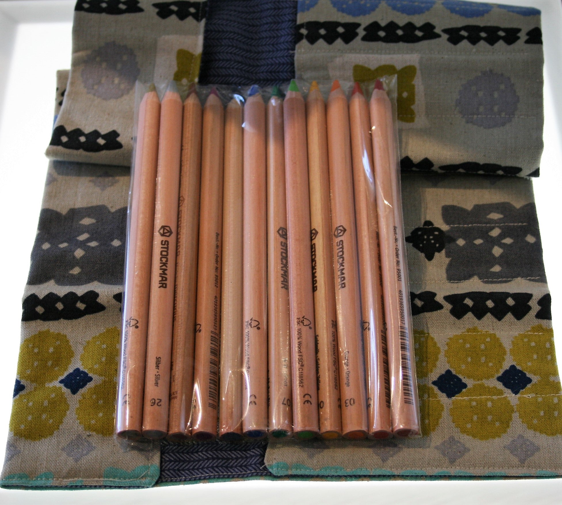 Little Sky Home: Pencil Case wth 12 Pencils