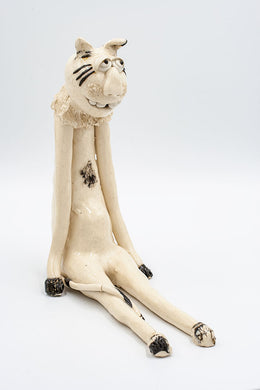 Sue Levin: Cat Sculpture