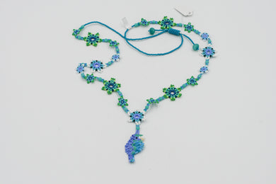Huichol Center: Necklace-1