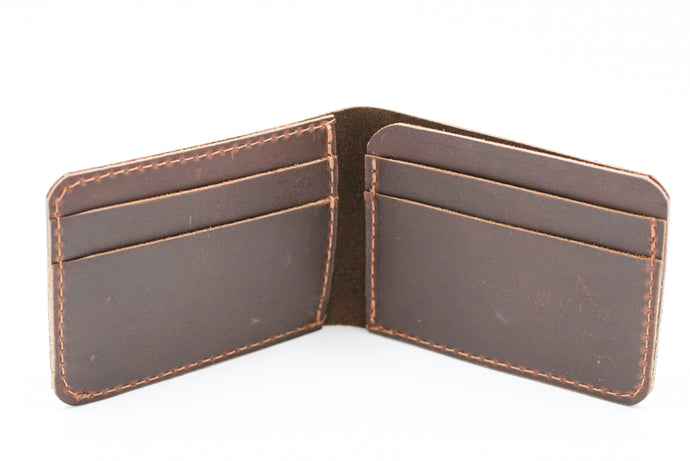 North & East Leather: Slim Card Bi-Fold