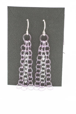 BCM Glass: Chain Earrings-5