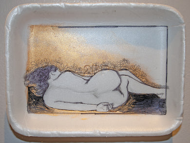 Julianne Wallace Sterling : Meat Tray #3
