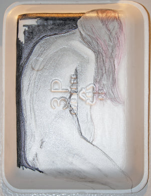 Julianne Wallace Sterling : Meat Tray #4