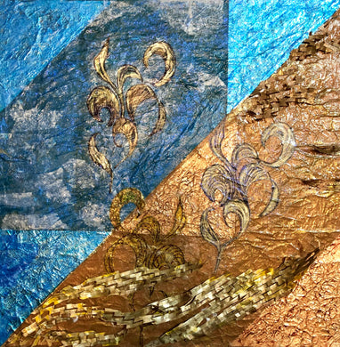 Laura Abrams: California Blue and Gold, print
