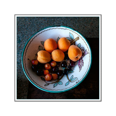 Transitions: Michael McNamara: Apricots with Cherries in Bowl
