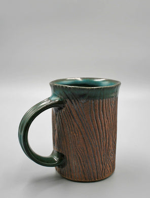 Papercut Pottery: Mug, Wood Grain Mugs