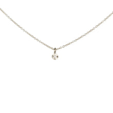 Corey Egan: (W) Rise Necklace, Silver With Diamond