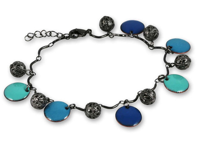 Michele Dodge:(S)Vintage Look Bracelet  - Turquoise