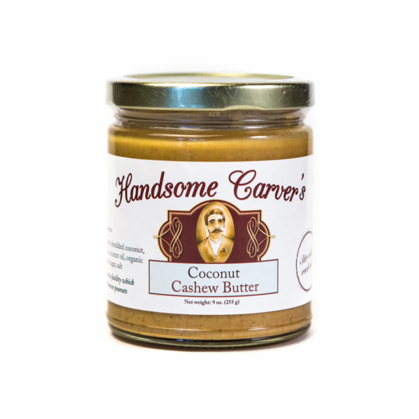 Handsome Carver's Nut Butters: Coconut Cashew Butter