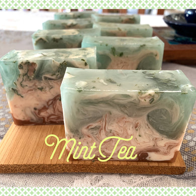 Rubina Kazi: Box of Handmade Soaps, Mint Tea